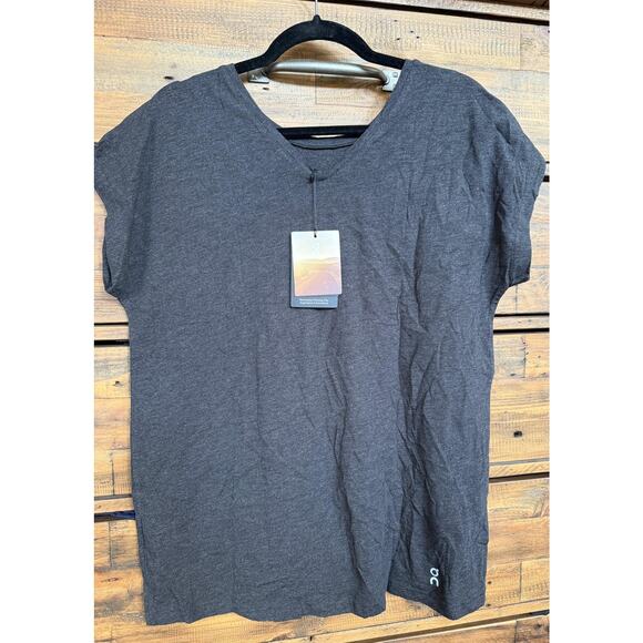 OnCloud Running Shirt Women's Large R.O.C. Comfort-T Performance Athletic Tee - Picture 2 of 8